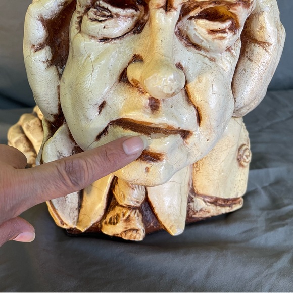 1973 Many Faces Of Richard Nixon See No Evil Hear No Evil Speak No Evil Candle - Picture 8 of 10